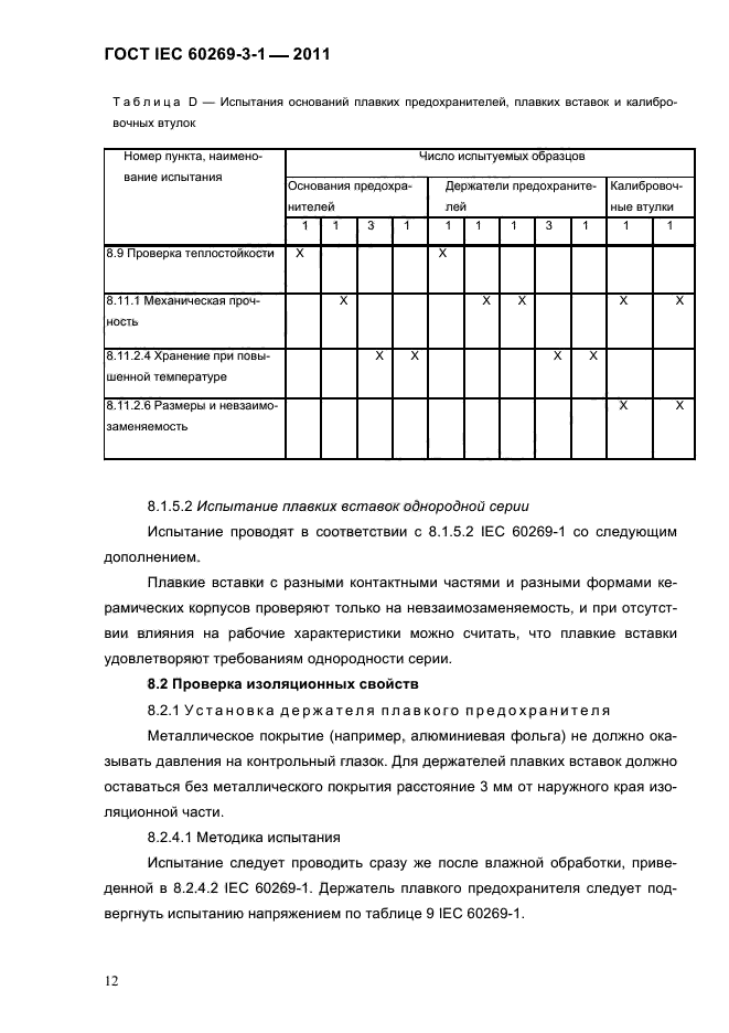  IEC 60269-3-1-2011.   .  3-1.          (     ).  I-IV.  15