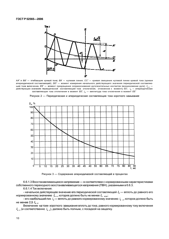 ГОСТ Р 52565-2006. Выключатели переменного тока на напряжения от 3 до 750 кВ. Общие технические условия. Страница 14