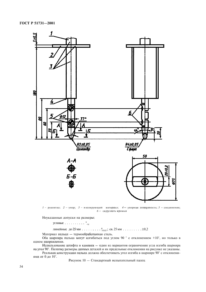 ГОСТ Р 51731-2001. Контакторы электромеханические бытового и аналогичного назначения. Страница 57