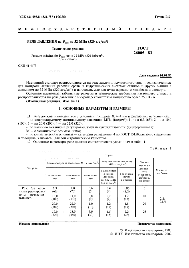  26005-83.      32  (320 /..).  .  2